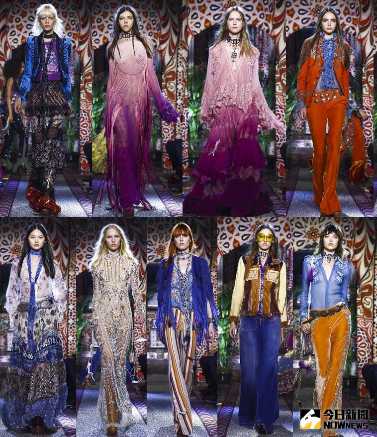 ▲流浪民族也時髦？華麗吉普賽女郎的米蘭時裝周冒險。（圖／公關提供）