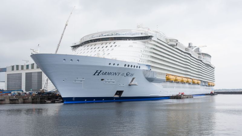 ▲全球最大郵輪「海洋和諧號」（Harmony of the Seas）。（圖／達志影像／美聯社）