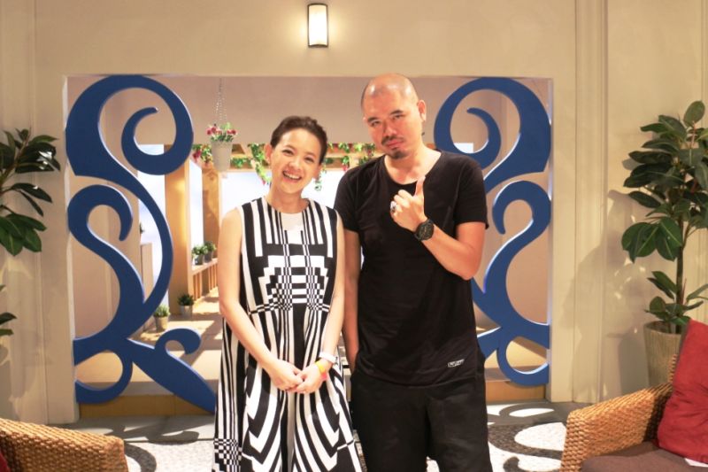 ▲金曲獎最佳音樂錄影帶導演陳奕仁，上曾寶儀主持的《公視藝文大道》。（圖／公視，2016.09.07）