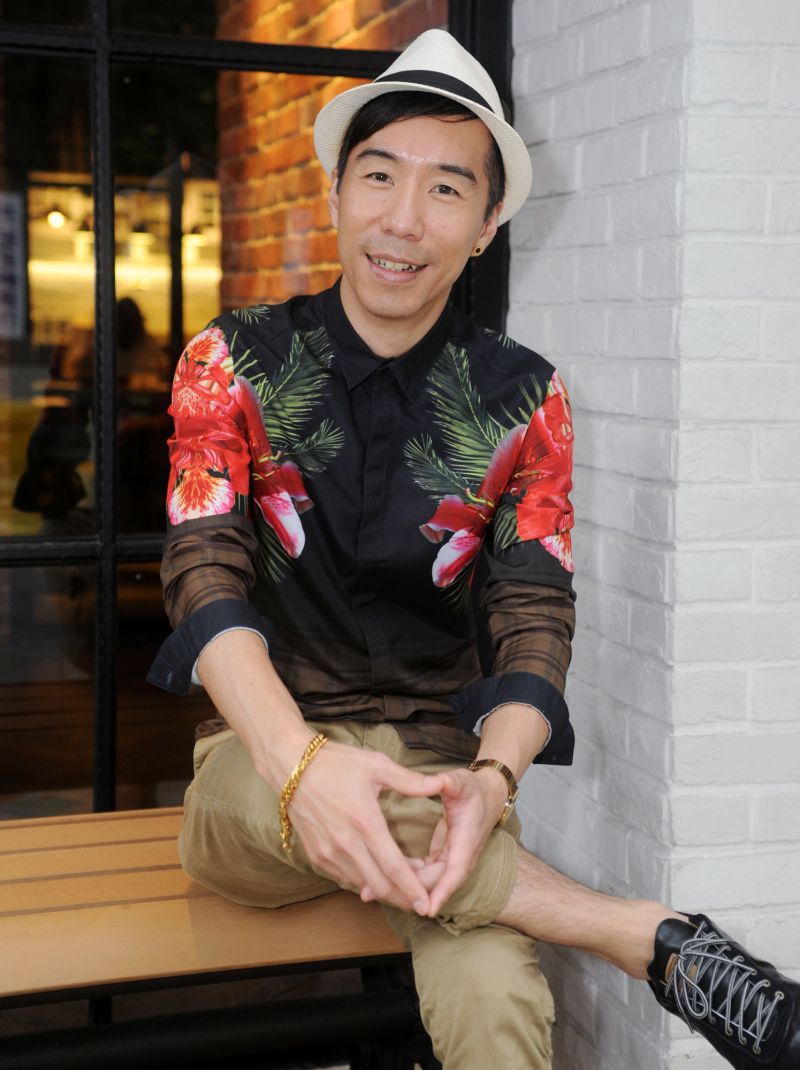 張兆志專訪。（記者林調遜／攝影）