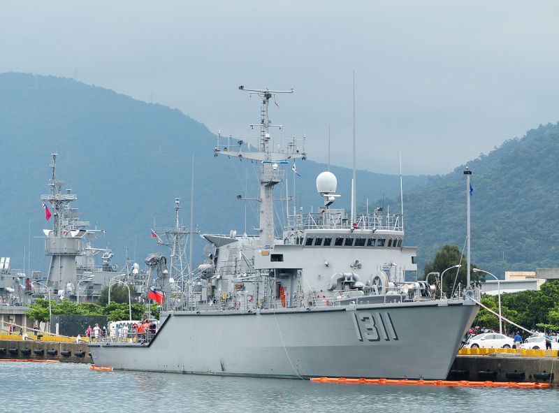 ▲海軍現役的永靖級獵雷艦。（圖／翻攝自維基百科）