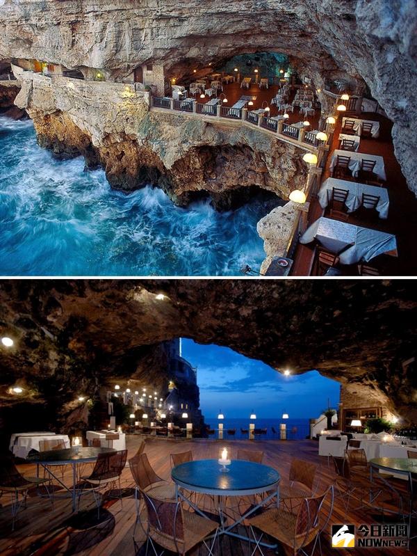 義大利普利亞大區，Ristorante Grotta Palazzese洞穴餐廳