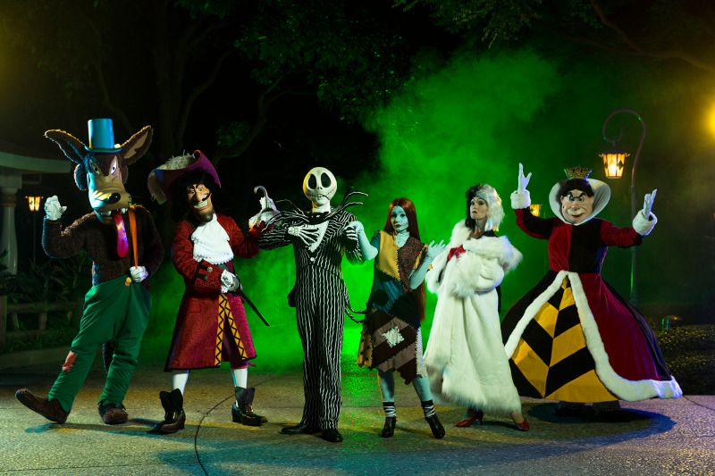▲香港迪士尼萬聖節限定，迪士尼惡人將直闖晚間派對，帶給民眾新體驗。（圖／公關照片）
