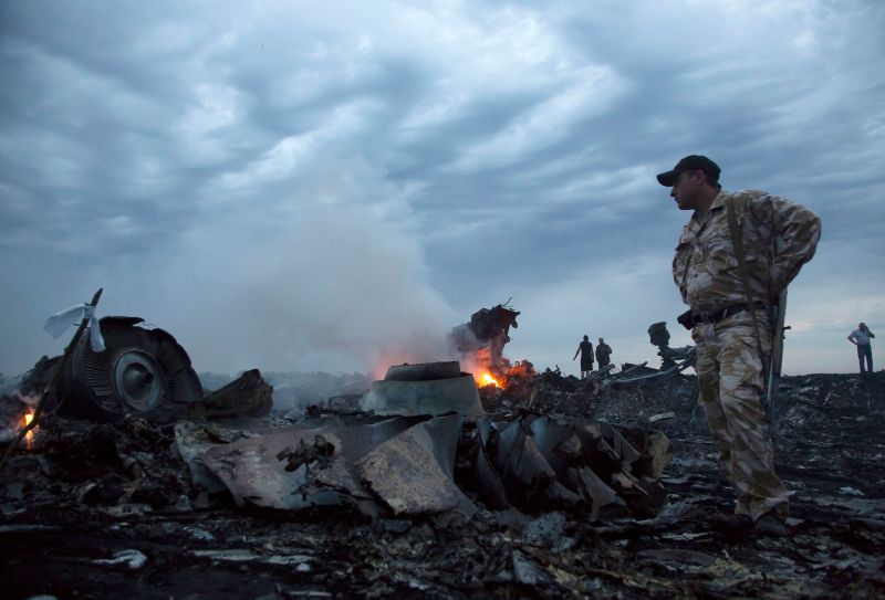 ▲馬來西亞航空公司MH17班機2014年在烏克蘭上空遭到擊落，造成298人喪生。荷蘭檢方將4名嫌犯起訴，法院近期開庭審理，罹難者家屬在庭上作證時表示，要向俄羅斯要求正義。資料照。（圖／達志影像／美聯社 2016.6.8）