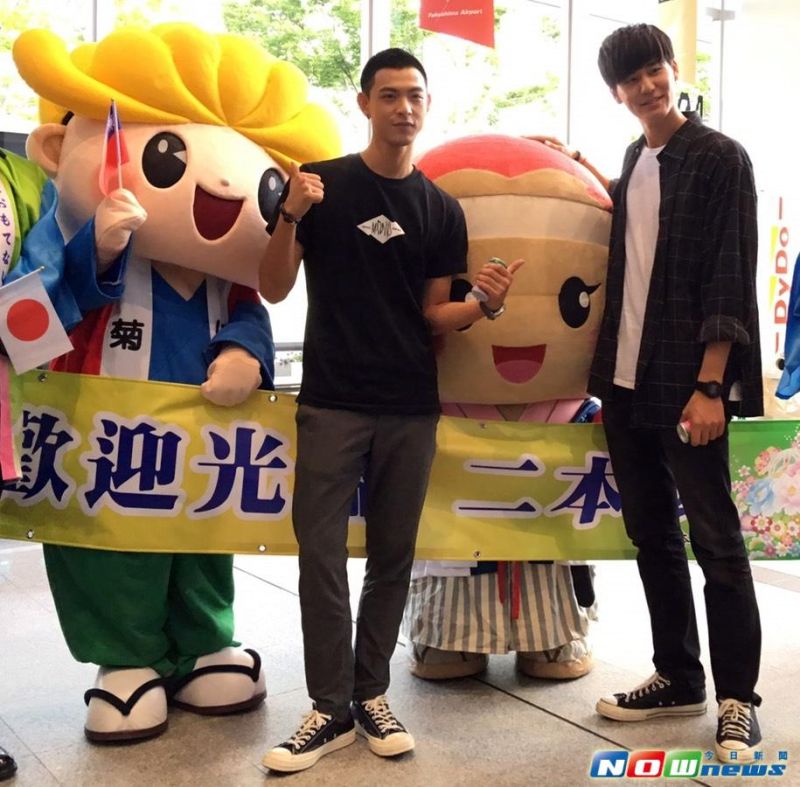 ▲人氣男團SpeXial成員風田、晨翔，暢遊日本福島二本松。（圖／記者阮馨儀攝，2016.09.15）