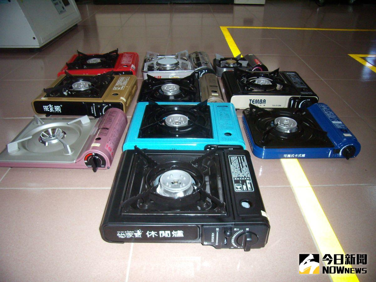 ▲卡式瓦斯爐的瓦斯罐屬於高壓瓶罐，不可與一般垃圾一起回收，以免產生爆炸。（圖／經濟部標準檢驗局提供）