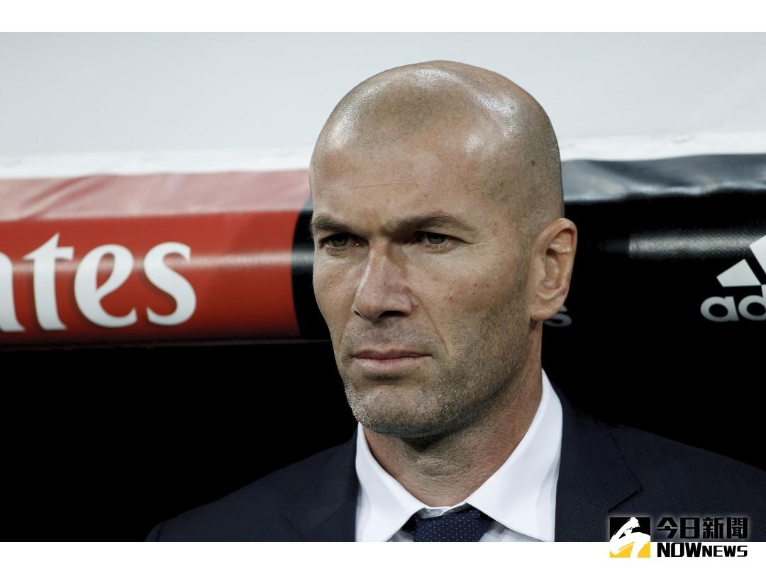 ▲皇馬宣布法籍教頭Zinedine Zidane確診新冠肺炎。（圖／美聯社／達志影像）