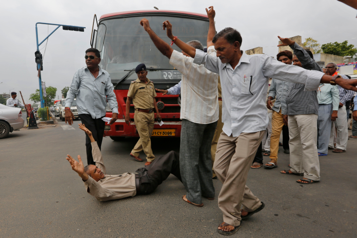 ▲達利特人，被稱為「賤民」的一個族群，至今仍然要面對社會上最惡劣的歧視。（圖／達志影像／美聯社）