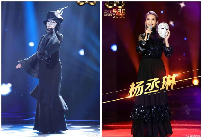 ▲楊丞琳參加歌唱節目，高超的唱歌技巧令人驚訝。（圖／翻攝自蒙面唱將猜猜猜微博，2016.10.18）