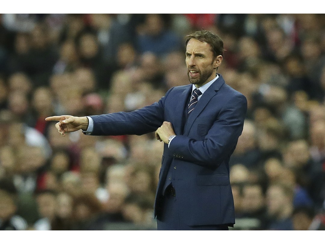 英格蘭主帥Gareth Southgate。（圖／美聯社／達志影像）