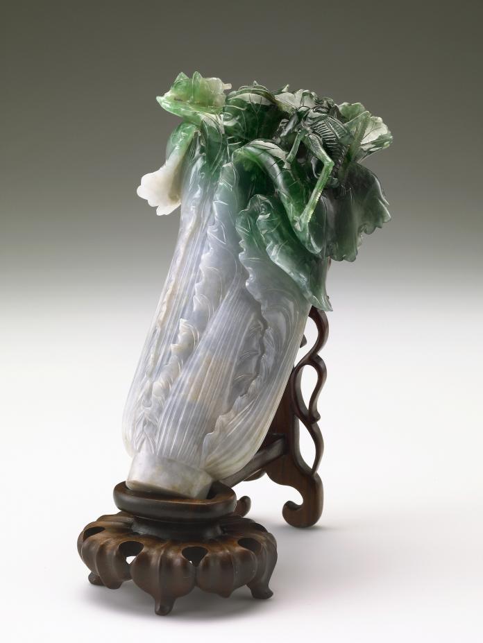 ▲翠玉白菜。（圖／故宮提供）