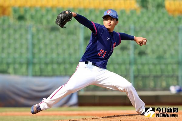 ▲桃猿年輕左投劉昱言。（圖／中華職棒大聯盟提供）