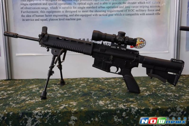 ▲T-91突擊步槍為國軍制式槍械。（圖／記者呂烱昌攝影）