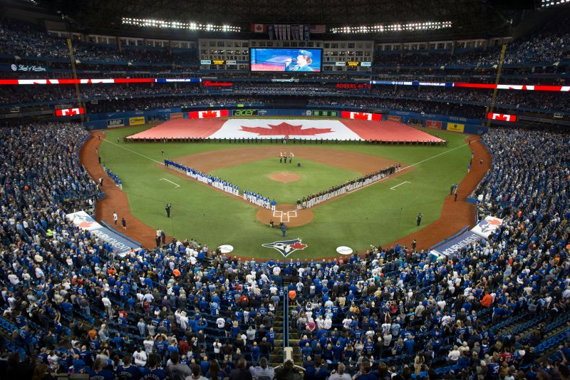 ▲藍鳥隊主場羅傑斯中心球場。（圖／美聯社／達志影像）