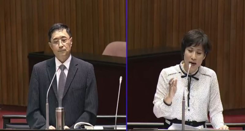 ▲大法官被提名人詹森林認為，同志婚姻應該為自己負責就好。（圖／翻攝自立法院直播,2016.10.19）