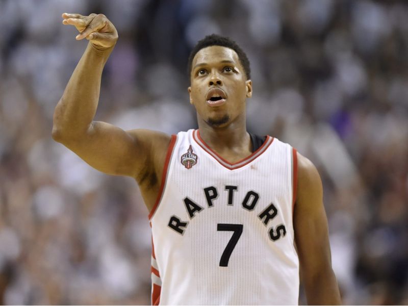 ▲Kyle Lowry決勝節關鍵得分，助球隊拿下勝利。（圖／美聯社／達志影像）