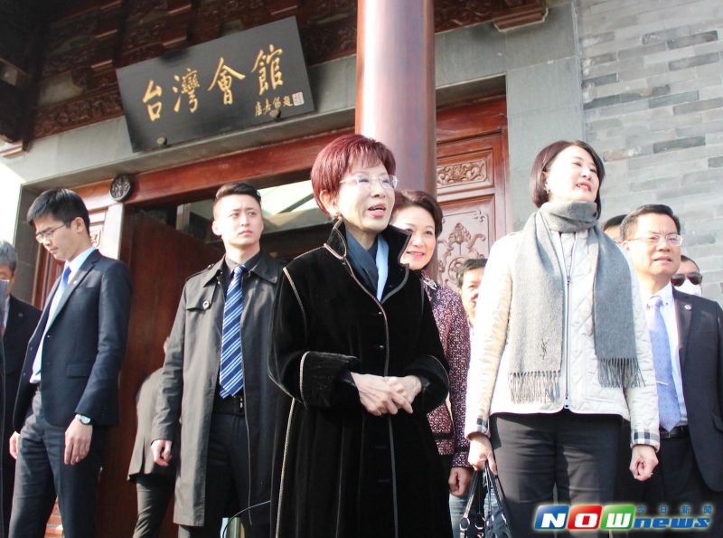 ▲國民黨主席洪秀柱率團參訪大陸，無論是到南京或北京，大陸民眾對洪秀柱的來訪顯得非常熱情。（圖／記者葉滕騏攝,2016.11.03）