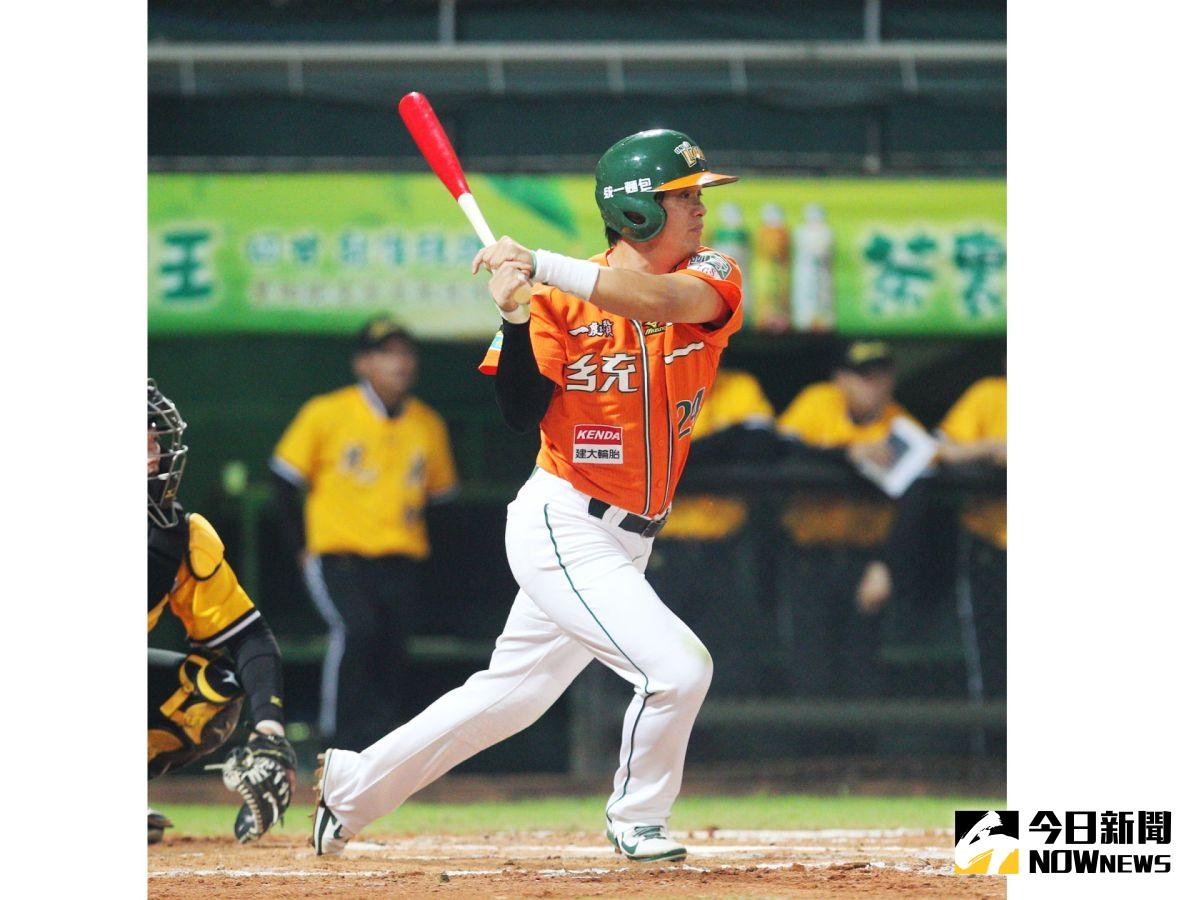 ▲郭岱琦轟2分彈。（圖／統一獅提供）