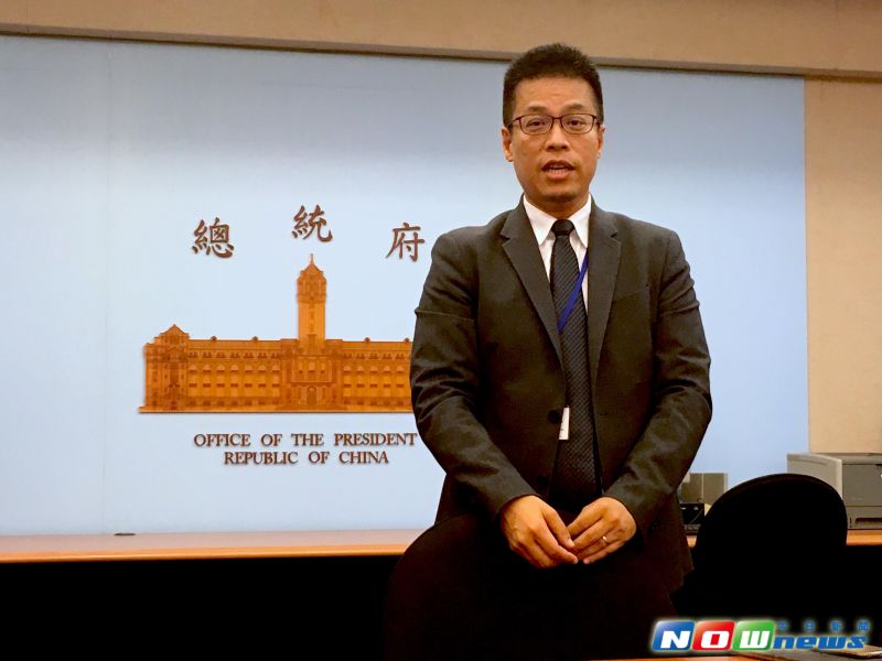 ▲總統府發言人黃重諺認為，清查黨產是國民黨朝向民主化發展的機會，不是困境。（圖／記者彭媁琳攝,2016.10.21）