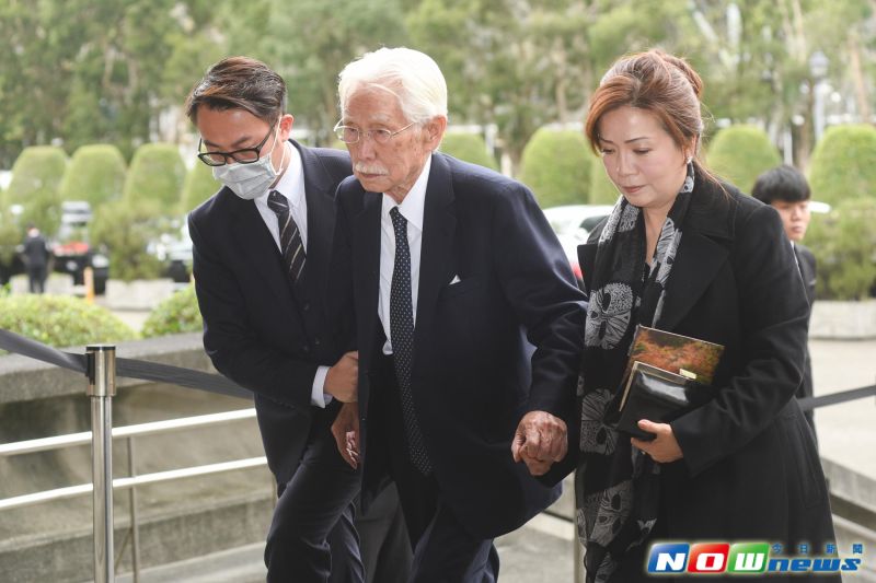 ▲ 辜寬敏出席《不是葉落 是花開》懷念音樂會 辜成允追思會。（圖／記者陳明安攝，2017.3.15）