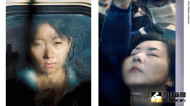 實拍攝擁擠東京地鐵如「地獄之行」，拷問大都市生活。