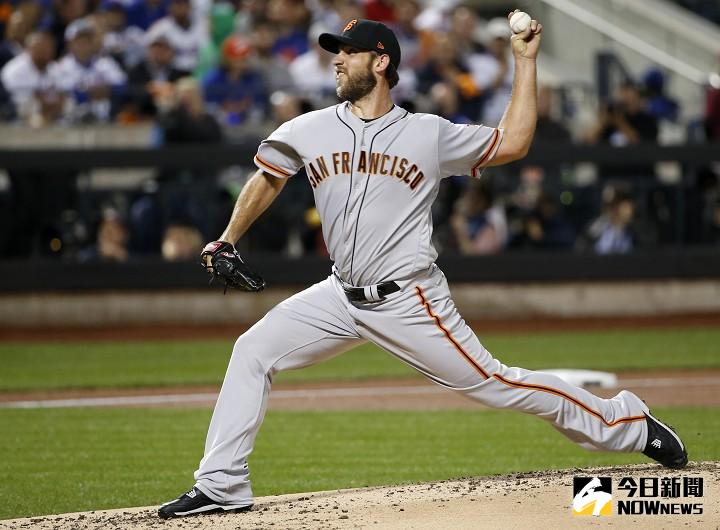 ▲巨人隊強投Madison Bumgarner。（圖／美聯社／達志影像）