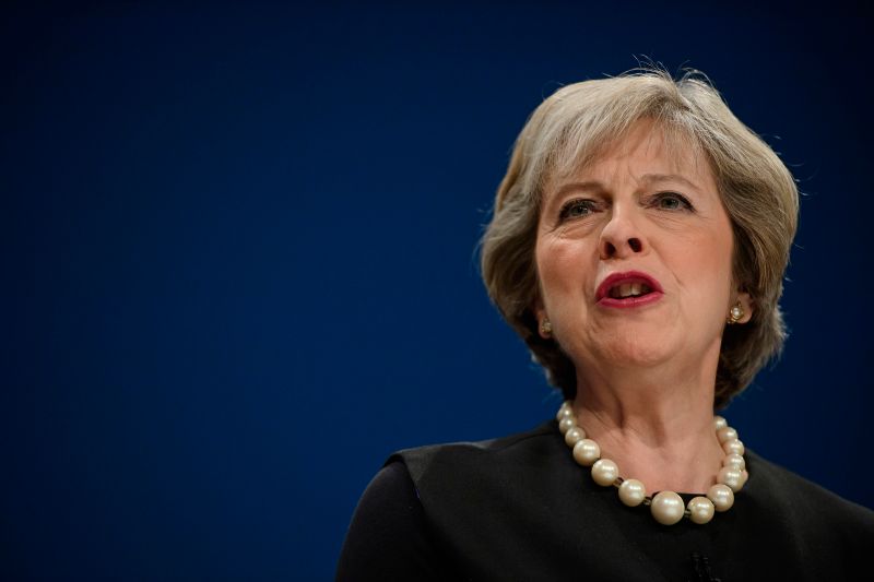 ▲英國首相梅伊（Theresa May）2日表示，英國會在2017年3月底前，正式展開退出歐洲聯盟的程序談判。（圖／達志影像／美聯社）