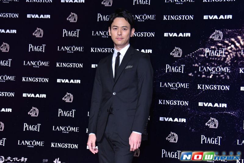 ▲金馬52星光大道─妻夫木聰。（圖／記者林調遜、林柏年、陳明安攝影，2015.11.21）