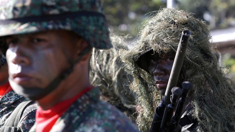 ▲菲律賓軍方持續進行清剿恐怖組織「阿布沙耶夫」的行動。（圖／達志影像／美聯社）