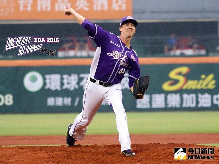 ▲力猛贏得本季個人第5勝。（圖／義大犀牛提供）