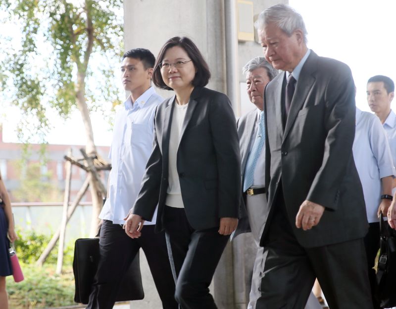 ▲總統蔡英文1日出席「總統直選20週年學術研討會」。（圖／總統府提供）