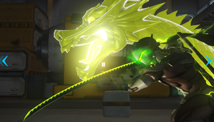 ▲源氏使用大招-龍一文字。（圖／Blizzard官網）