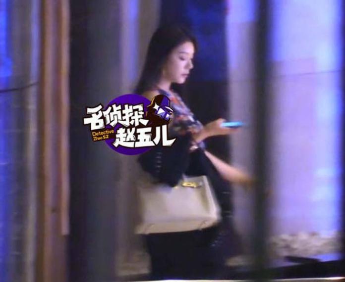 趙雅淇現身酒店。