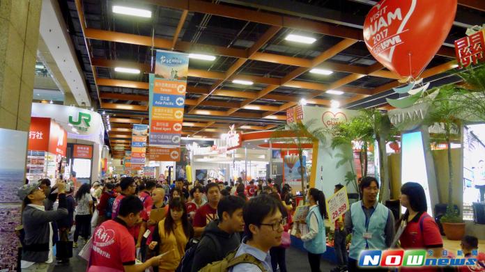 ▲台北國際旅展首日吸引超過73,000人次進場參觀。（圖／記者陳致宇攝影）
