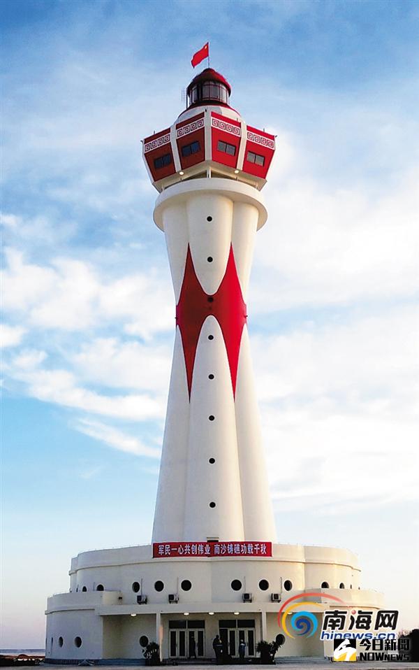 美輪美奐，中國南沙5大燈塔照片曝光。