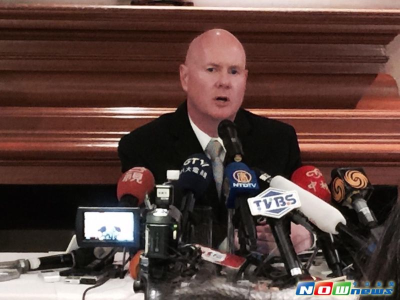 ▲針對川蔡通話是否淪為美國對付大陸的籌碼，美國前副總統錢尼的國安顧問葉望輝6日表示，台灣不用擔心被美國當成籌碼。（圖／記者林人芳攝，2016.12.06）