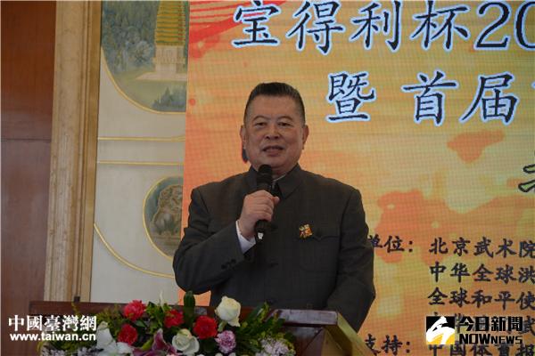 全球洪門聯盟總會長劉會進。