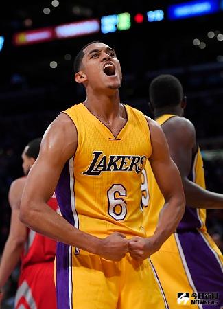 ▲Jordan Clarkson本季堪稱湖人最佳第六人。（圖／美聯社／達志影像）