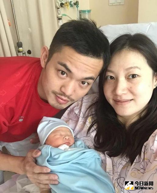 ▲林丹兒子順利誕生。（圖／取自林丹微博）