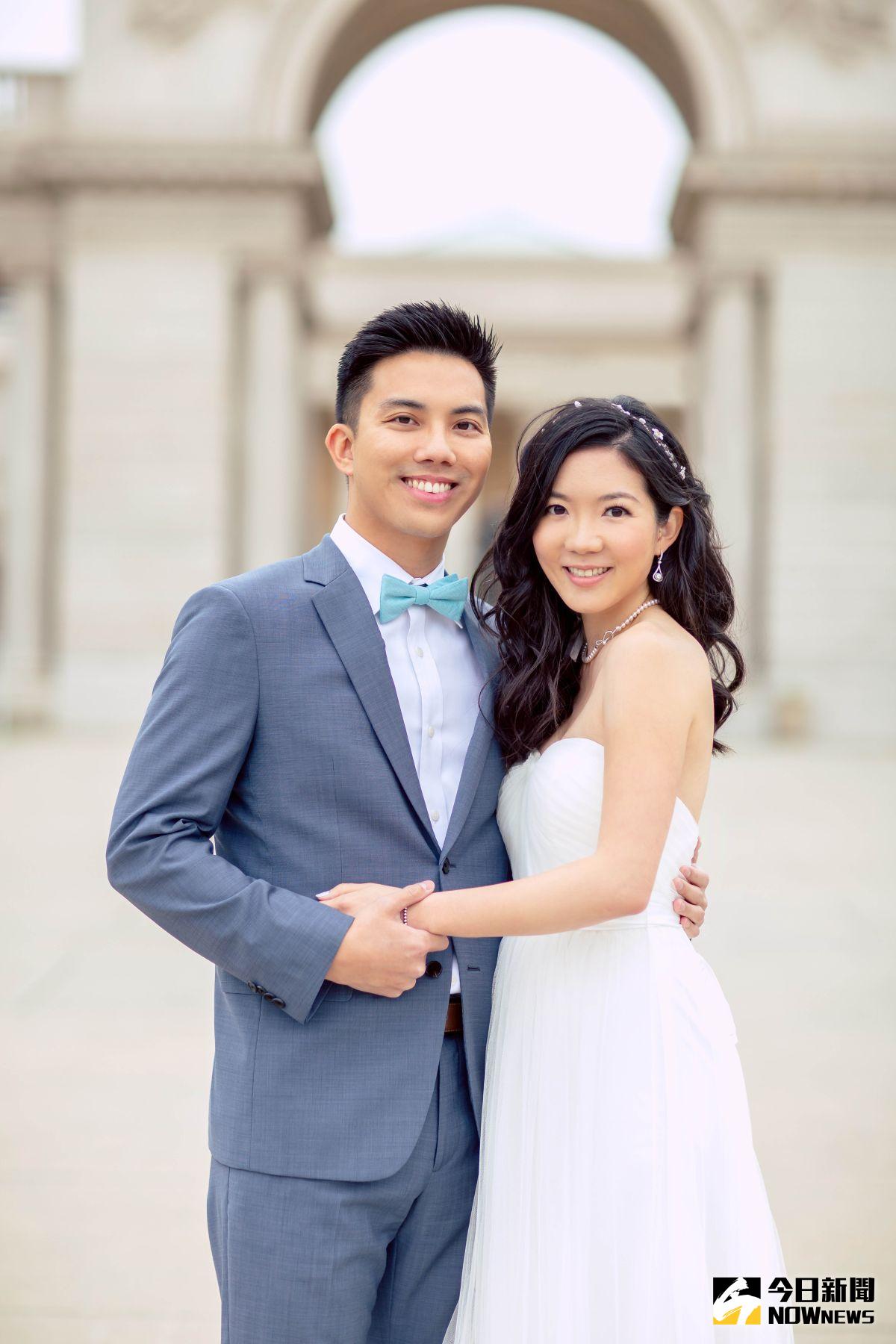 ▲富邦金控董事長蔡明興掌上明珠蔡承媛情定周佳歐，9月在美國完婚，12日晚間在台北文華東方酒店舉辦歸寧宴。（圖／富邦金控提供，2016.11.12）