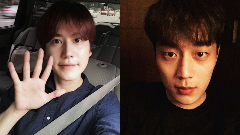 ▲圭賢（左）和斗俊（右）兩人血型相同。（圖／翻攝自圭賢推特、斗俊IG）