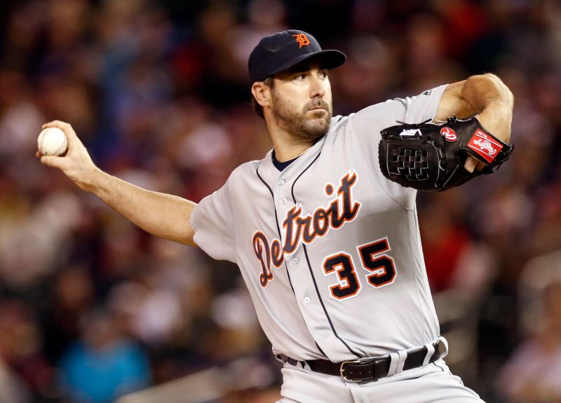 ▲Justin Verlander飆出11K、拿下本季第15勝。（圖／美聯社／達志影像）