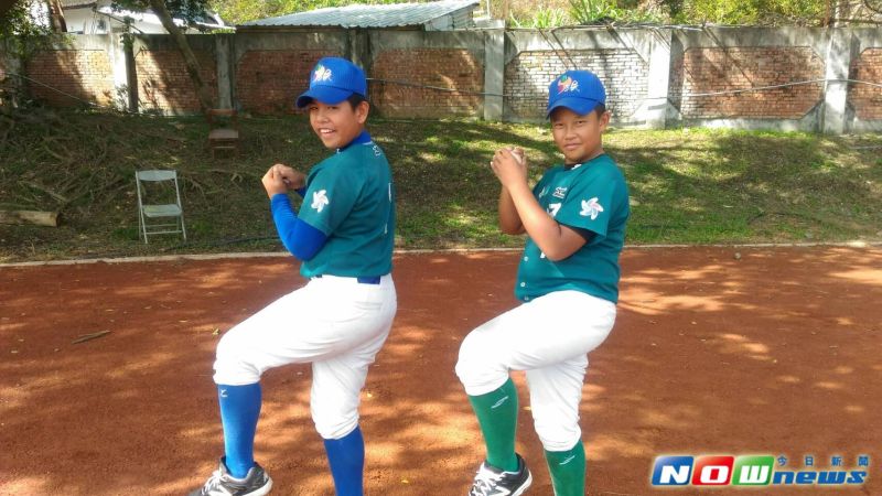 ▲三民國小強棒馬少安()左、王念好(右)。（圖／黃建霖攝）