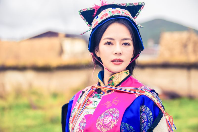 ▲劉香慈身穿藏族嫁衣，待嫁倒數。（圖／民視提供，2016.11.21）