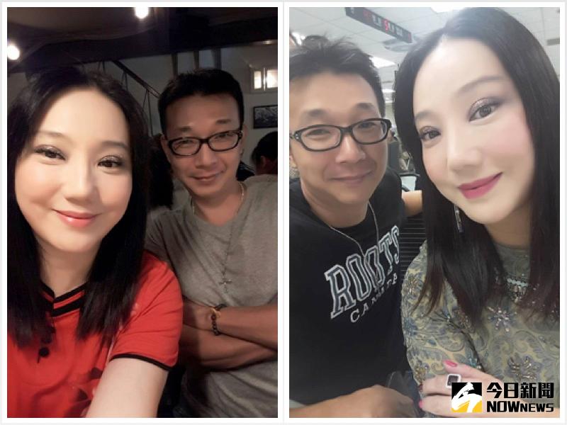 ▲沈嶸自爆愛情修成正果，身旁男子似乎就是新歡「高先生」。（圖／翻攝自沈嶸臉書，2016.11.13）
