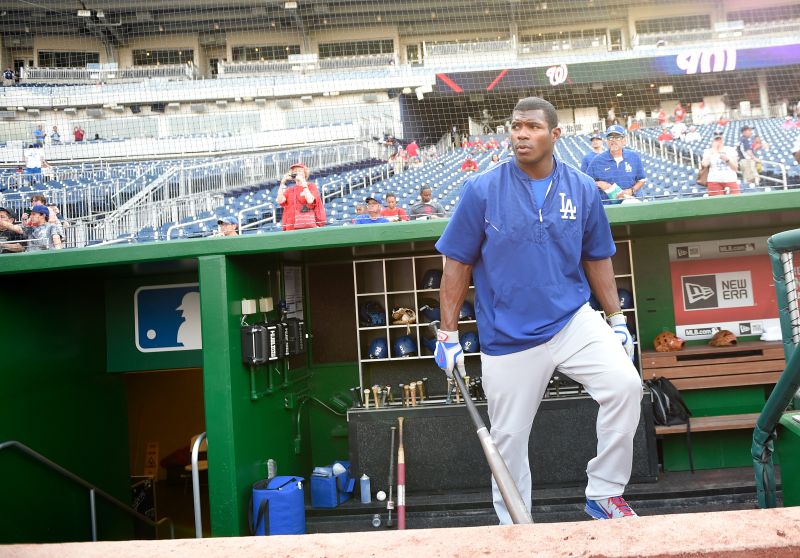 ▲Yasiel Puig重返大聯盟賽場。（圖／美聯社／達志影像）