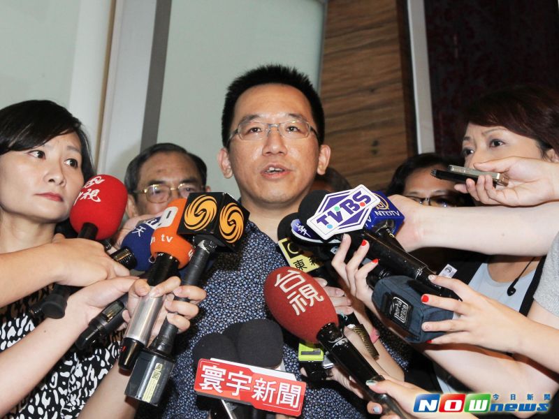 ▲陳致中出席凱達格蘭基金會感恩餐會。（圖／記者陳明安攝，2016.6.4）