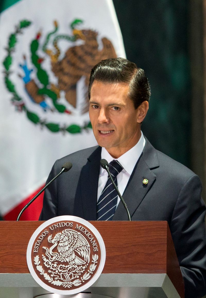 ▲墨西哥總統潘尼亞尼托（Enrique Pena Nieto）。（圖／達志影像／美聯社）