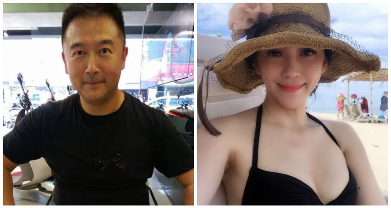 ▲「圓規奶」陳珈婕3年前被爆未婚生子，孩子的爸是江靖波。（圖／翻攝自江靖波、陳珈婕臉書，2016.11.16）