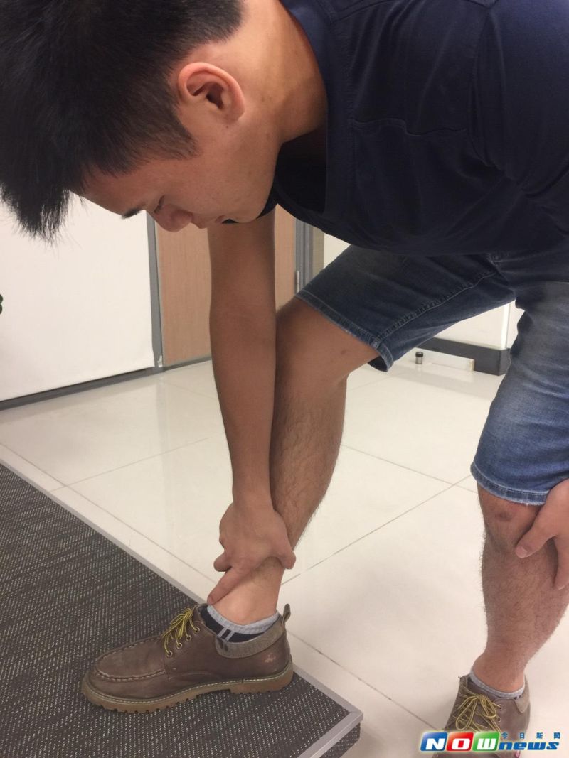 ▲腳踝扭傷怎麼辦？最好牢記緊急處理「PRICE」口訣。（圖為模擬畫面）